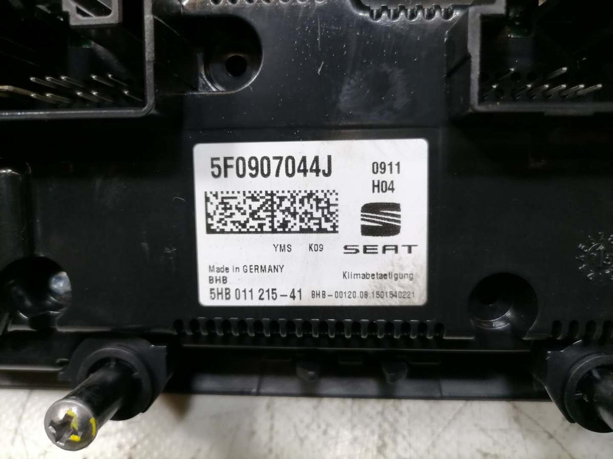 Seat Leon 5F original Heizungsregulierung Klimabedienteil